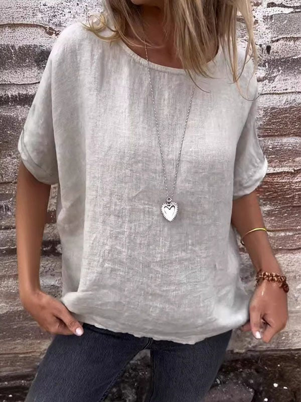 Annette Minimalist Relaxed Top Everyday Comfort Autumn Essential