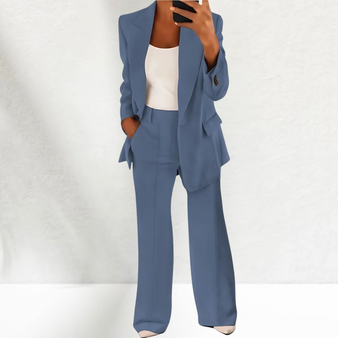Teresa Stylish Wide-Leg Jumpsuit for Autumn and Summer Comfort
