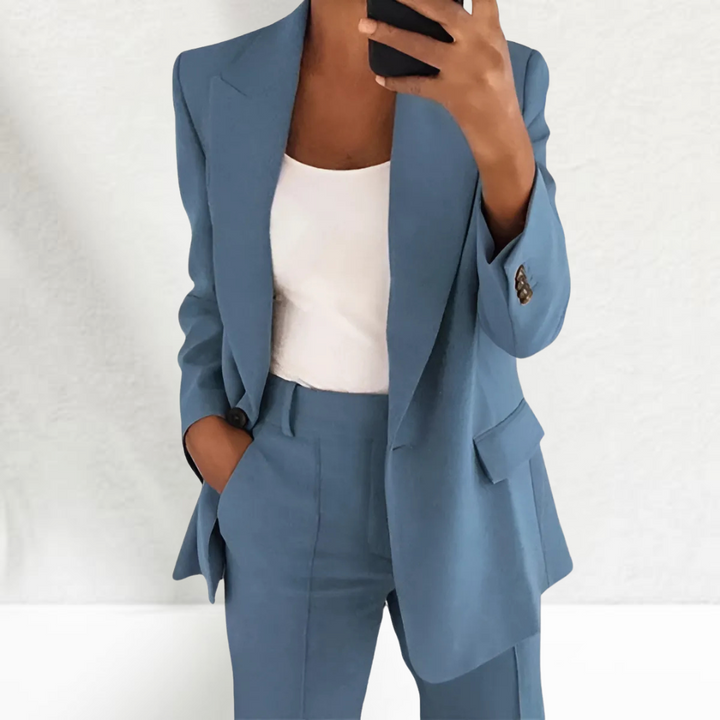 Teresa Stylish Wide-Leg Jumpsuit for Autumn and Summer Comfort