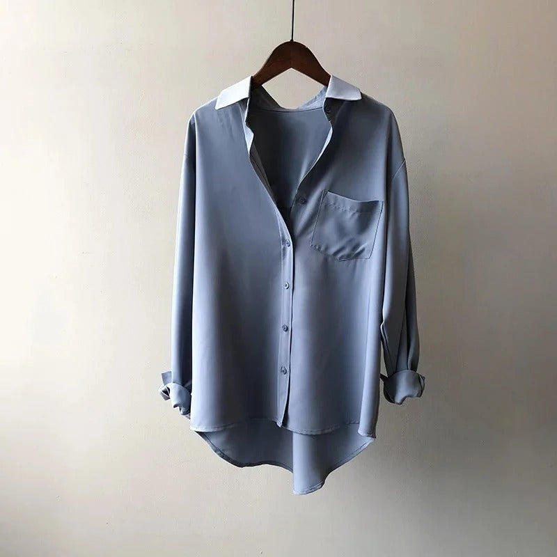 Monaco Stylish Button-Down Shirt for Autumn and Summer
