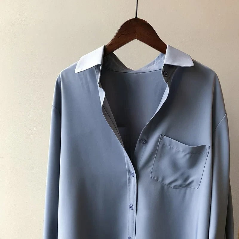 Monaco Stylish Button-Down Shirt for Autumn and Summer