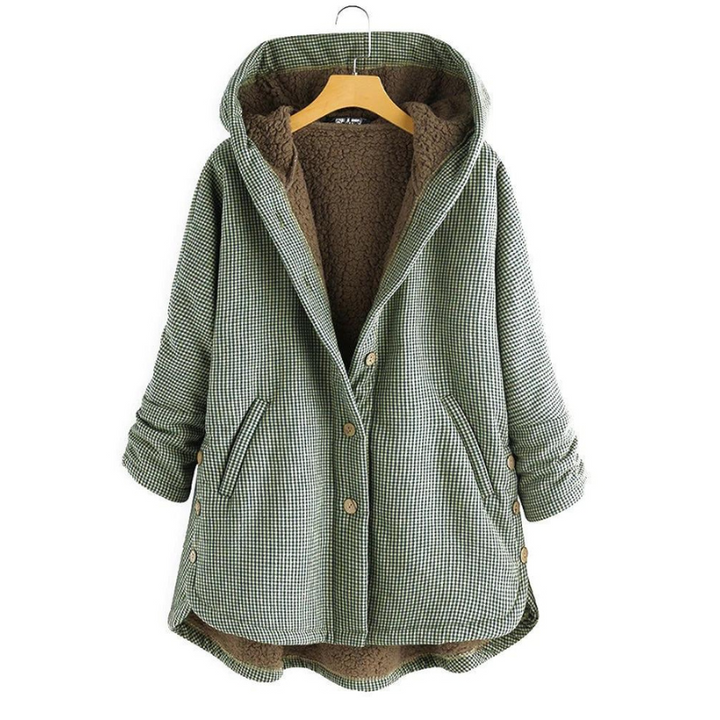 Helma Elegant and Comfortable Hooded Jacket for Women – Autumn Style