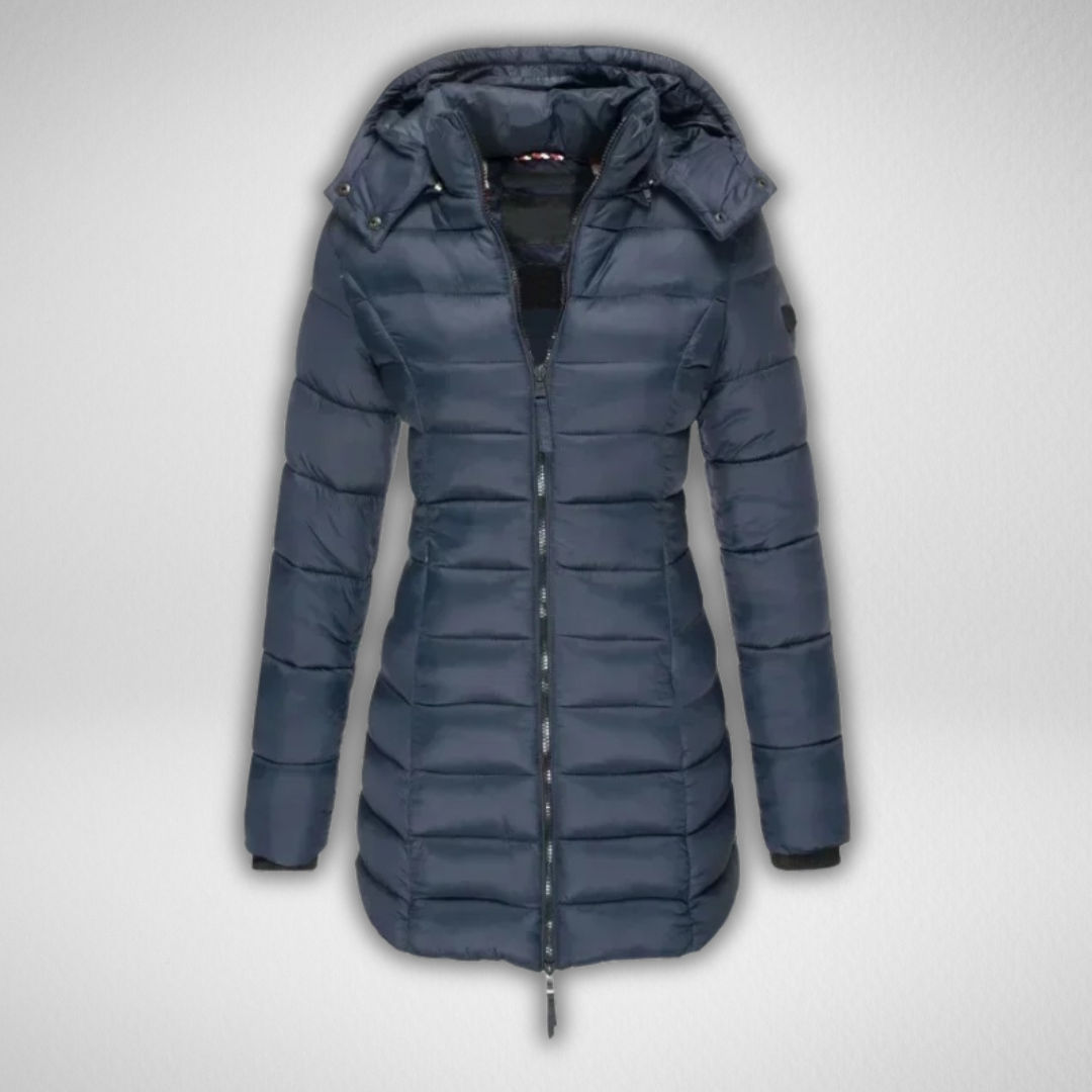 Bernadith Lined Waterproof Windproof Warm Winter Jacket Coat for Women Autumn
