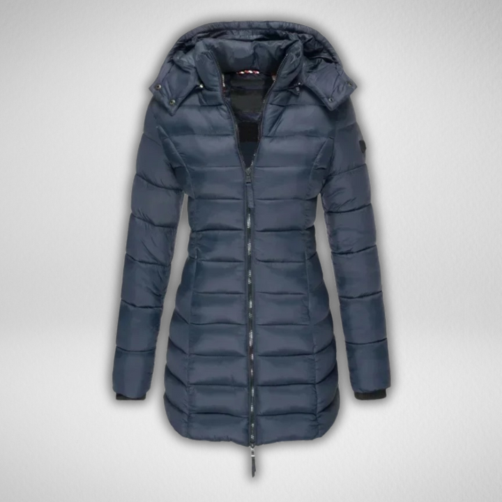 Bernadith Lined Waterproof Windproof Warm Winter Jacket Coat for Women Autumn
