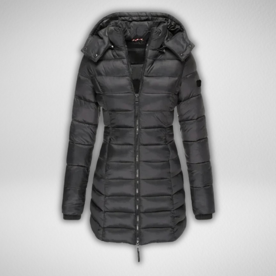 Bernadith Lined Waterproof Windproof Warm Winter Jacket Coat for Women Autumn