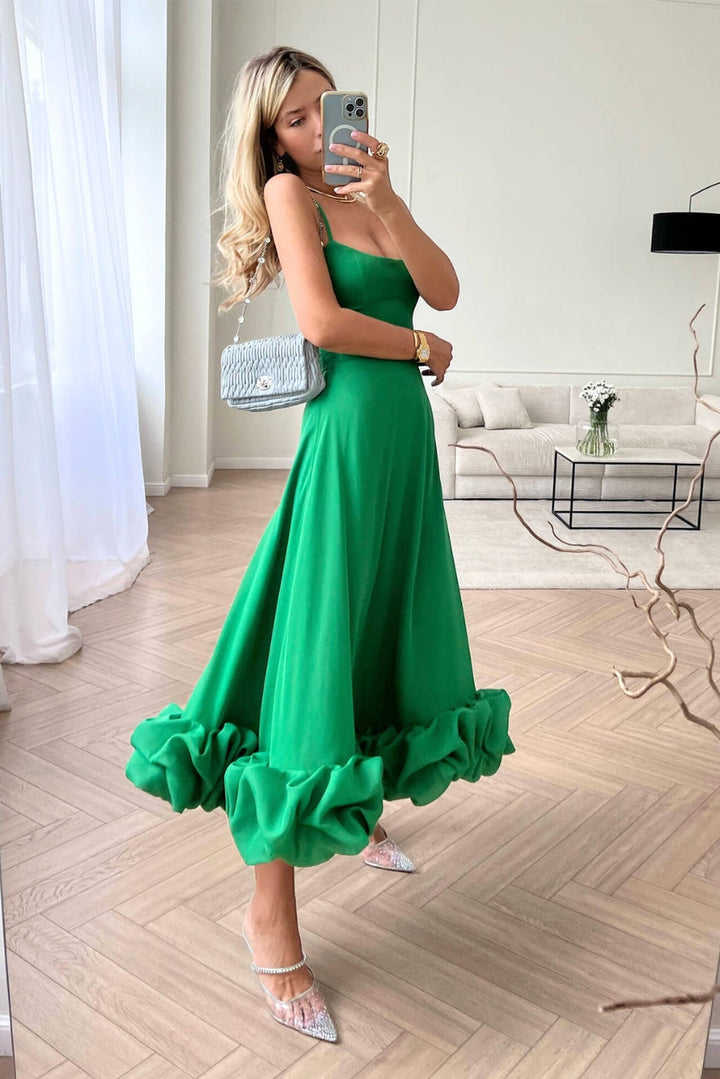 Ariana Elegant Maxi Dress for Summer and Autumn Comfortable Stylish Silhouette