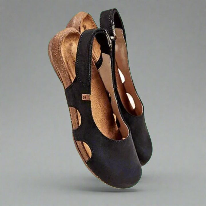 Hilde Adjustable Slingback Sandals Stylish Comfortable Summer and Autumn Footwear