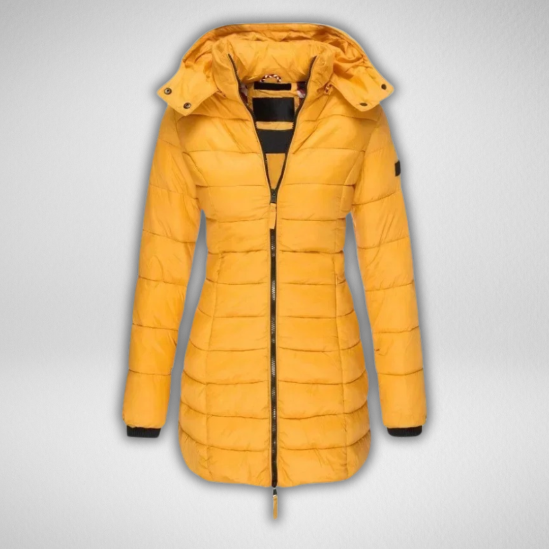 Bernadith Lined Waterproof Windproof Warm Winter Jacket Coat for Women Autumn