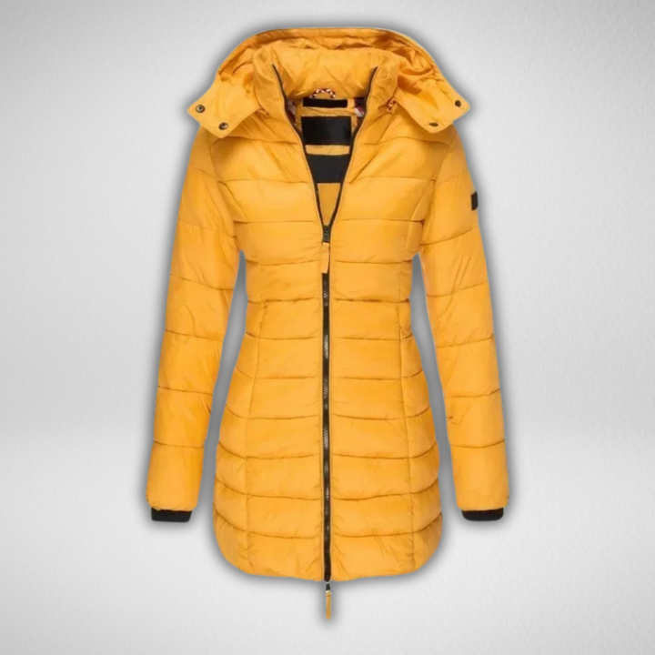 Bernadith Lined Waterproof Windproof Warm Winter Jacket Coat for Women Autumn