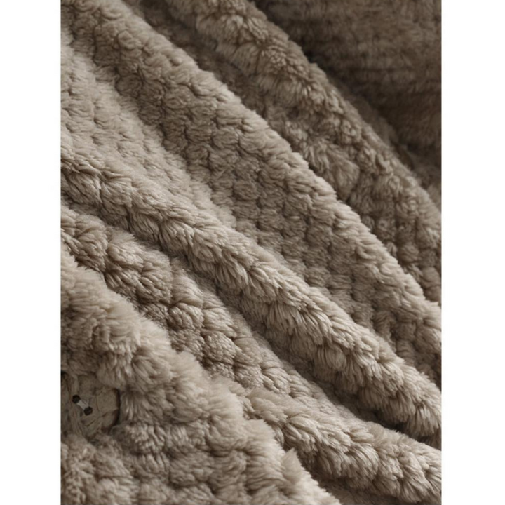 Franca Reversible Hooded Fleece Jacket – Warm and Comfortable Autumn Outerwear