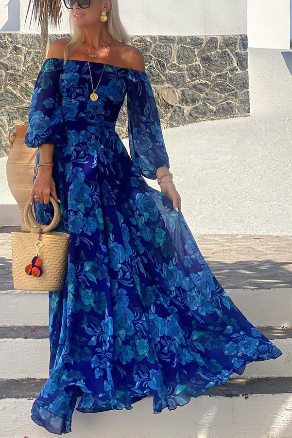 Calista Stylish Summer Off-Shoulder Dress with Breezy Fit