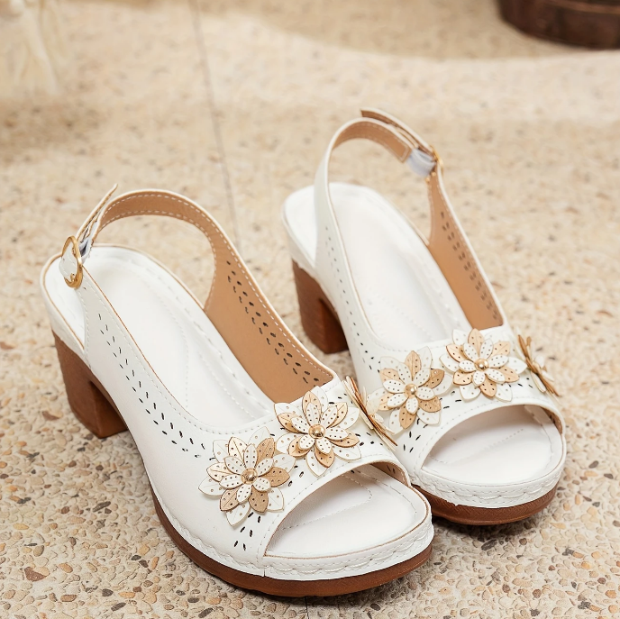 Hailey Stylish Comfortable Block Heels for Autumn and Summer
