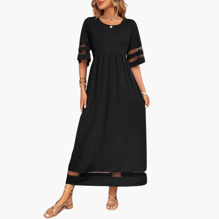 Flora Comfortable Casual Maxi Dress for Summer and Autumn