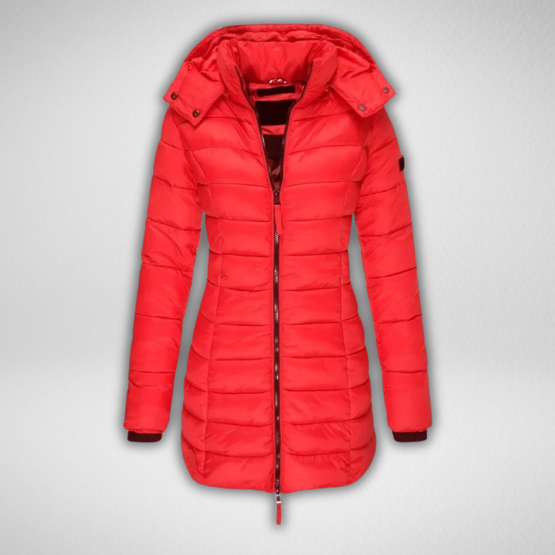 Bernadith Lined Waterproof Windproof Warm Winter Jacket Coat for Women Autumn