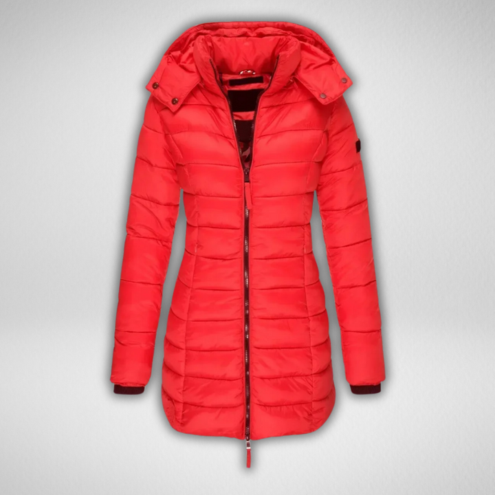 Bernadith Lined Waterproof Windproof Warm Winter Jacket Coat for Women Autumn