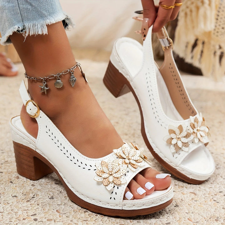 Hailey Stylish Comfortable Block Heels for Autumn and Summer