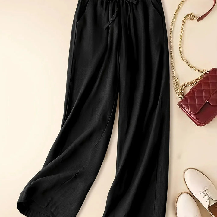 Tina Relaxed Linen Pants Breathable Comfort Lightweight Summer & Autumn