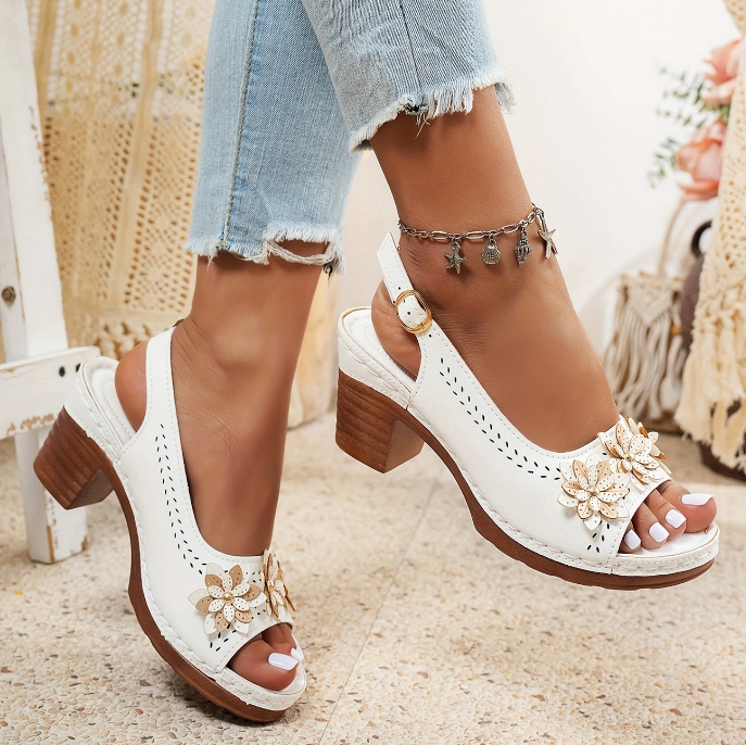 Hailey Stylish Comfortable Block Heels for Autumn and Summer