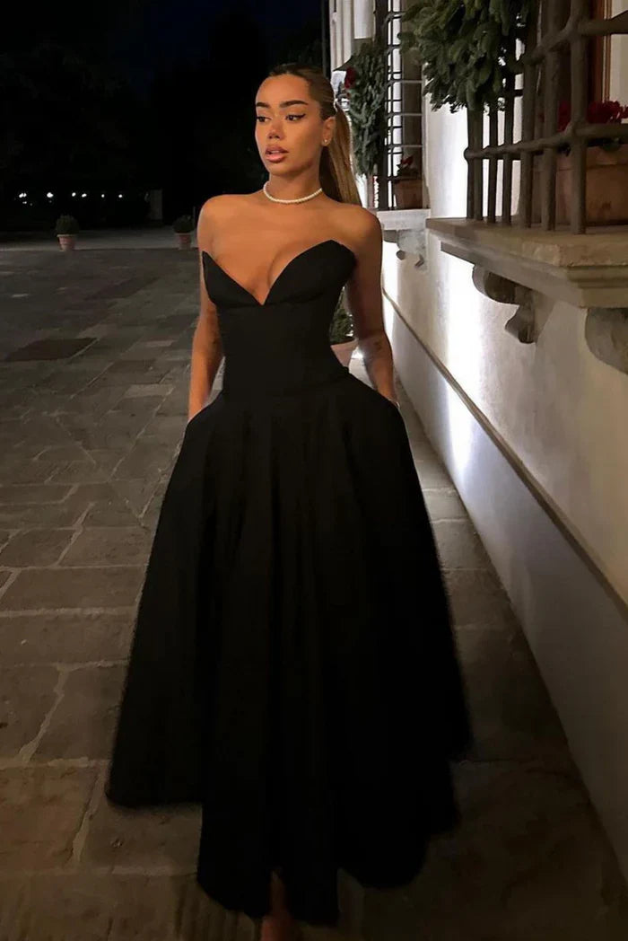 Lorelei Off-the-Shoulder Corset Midi Dress with Structured Fit for Autumn
