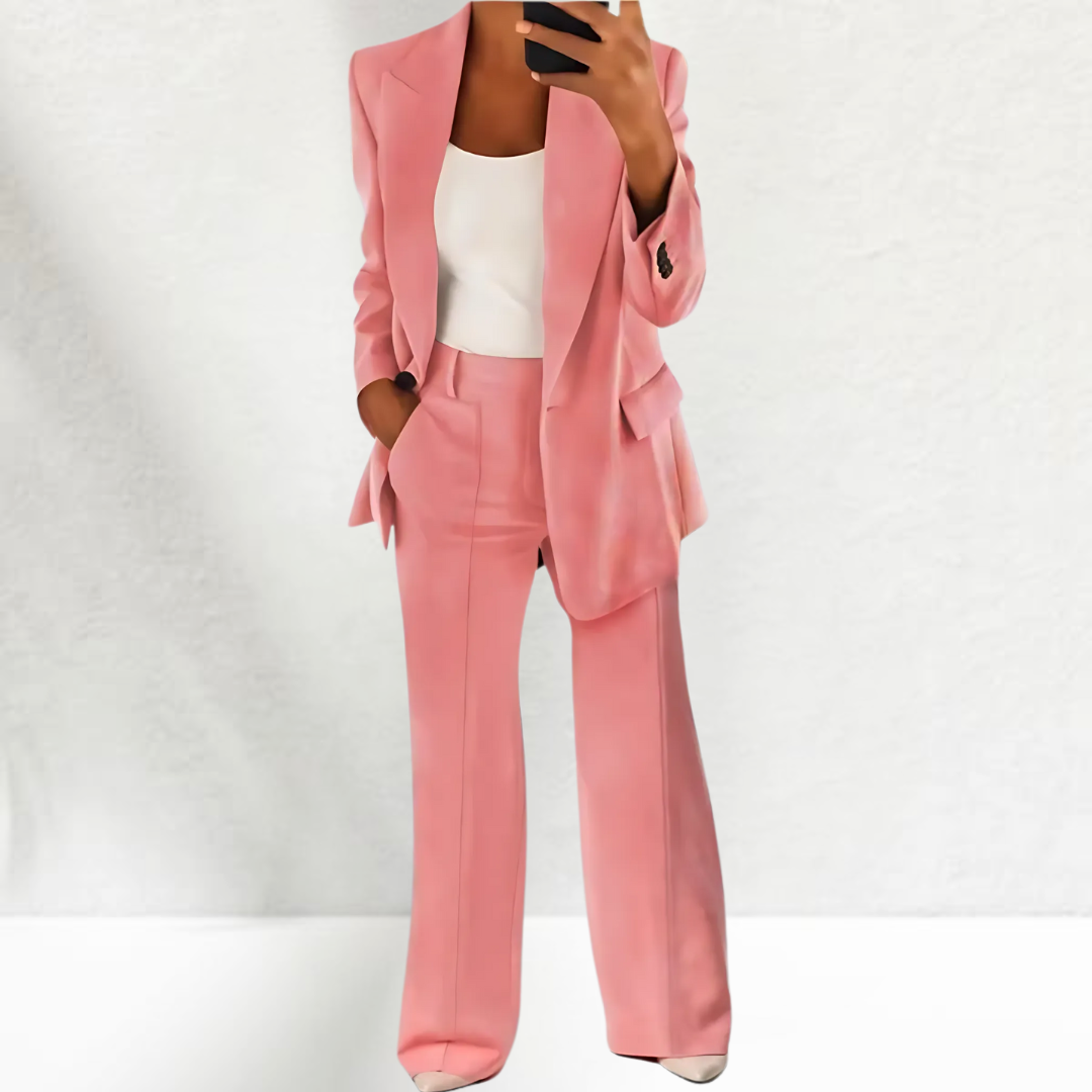 Teresa Stylish Wide-Leg Jumpsuit for Autumn and Summer Comfort