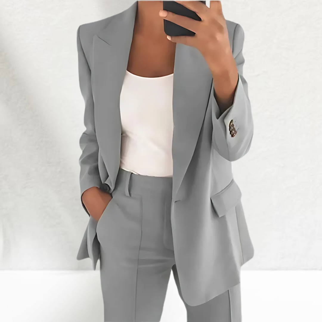 Teresa Stylish Wide-Leg Jumpsuit for Autumn and Summer Comfort