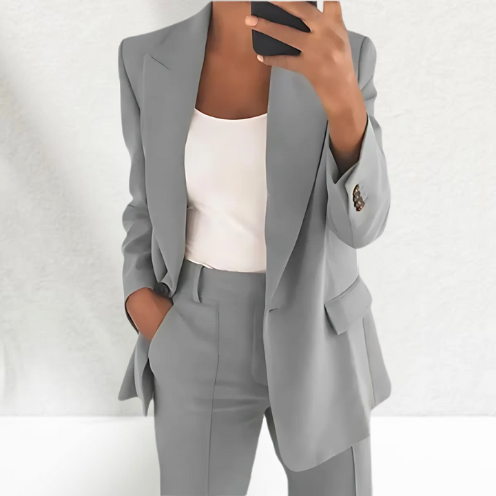 Teresa Stylish Wide-Leg Jumpsuit for Autumn and Summer Comfort