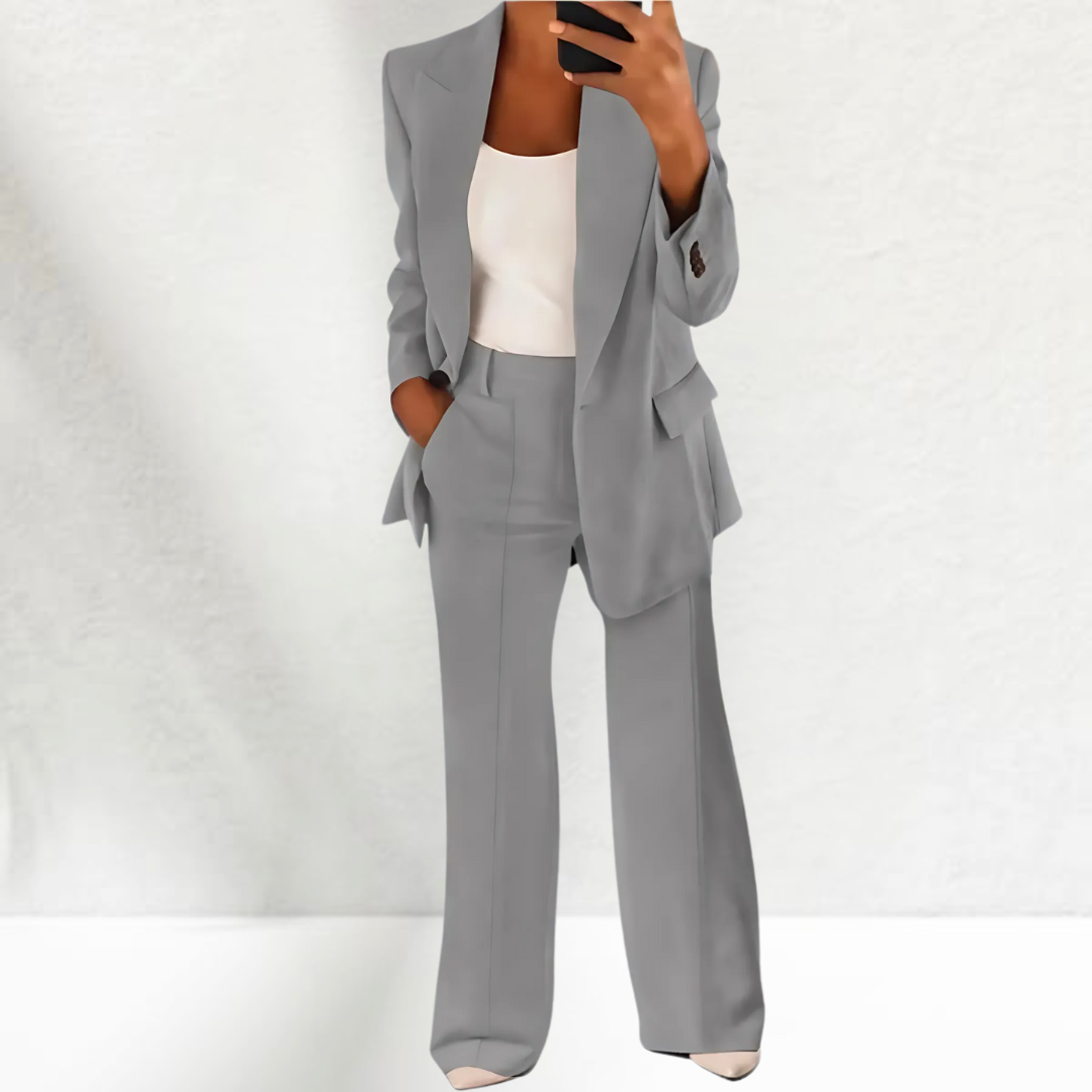 Teresa Stylish Wide-Leg Jumpsuit for Autumn and Summer Comfort