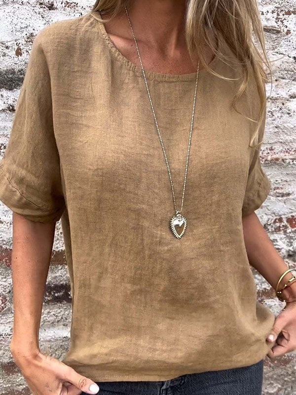 Annette Minimalist Relaxed Top Everyday Comfort Autumn Essential