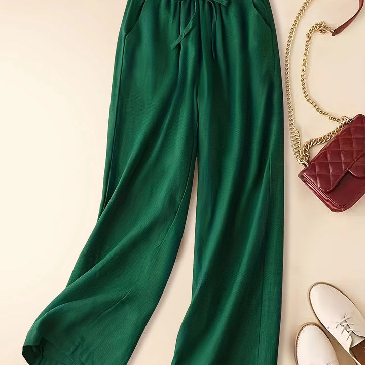 Tina Relaxed Linen Pants Breathable Comfort Lightweight Summer & Autumn