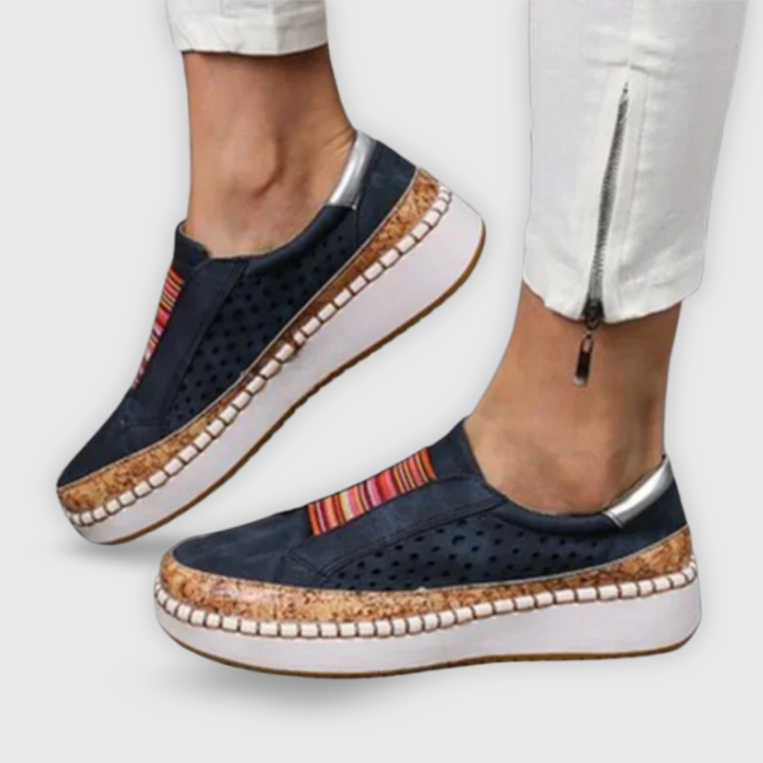 Zoey Comfortable Casual Slip-On Sneakers for Autumn and Summer