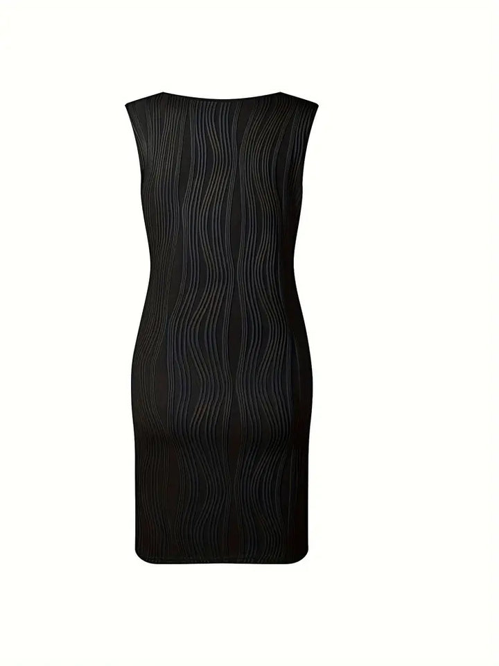 Vera Stylish Cut-Out Mini Dress for Summer and Autumn