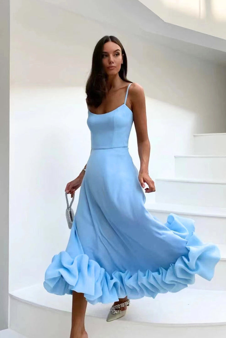Ariana Elegant Maxi Dress for Summer and Autumn Comfortable Stylish Silhouette