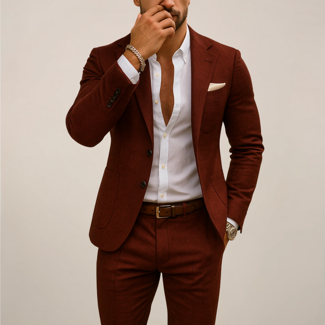 Ava | Stylish Lightweight Women's Suit with Wide-Leg Trousers 1