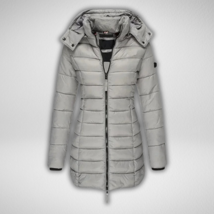 Bernadith Lined Waterproof Windproof Warm Winter Jacket Coat for Women Autumn