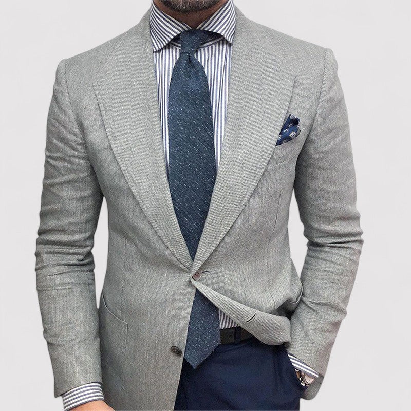 Caleb | Stylish Tailored Slim Fit Men's Blazer 0