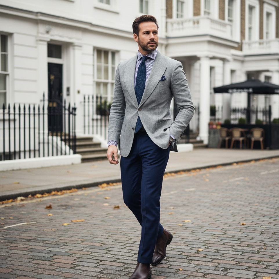 Caleb | Stylish Tailored Slim Fit Men's Blazer 1