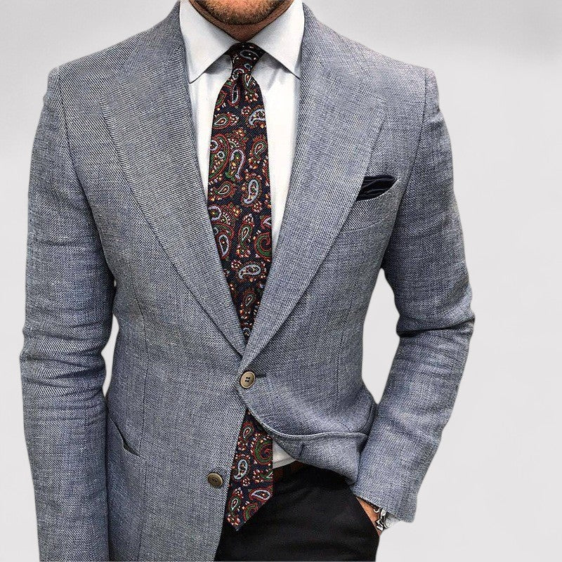 Caleb | Stylish Tailored Slim Fit Men's Blazer 2