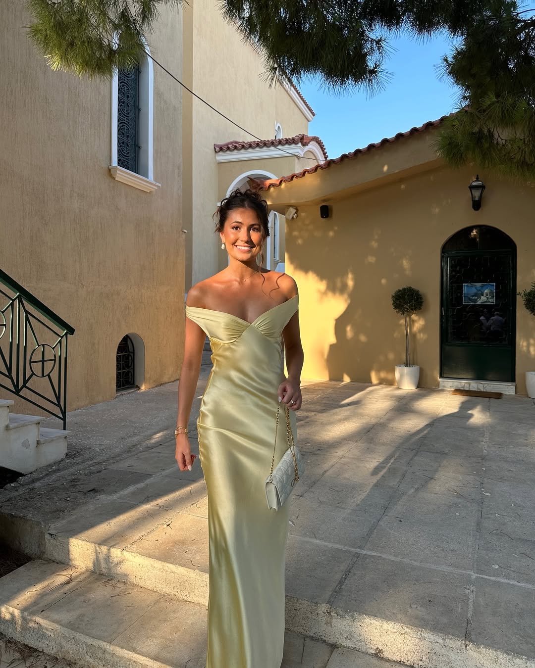 Emory Satin Backless Maxi Dress Elegant Evening Gown for Autumn