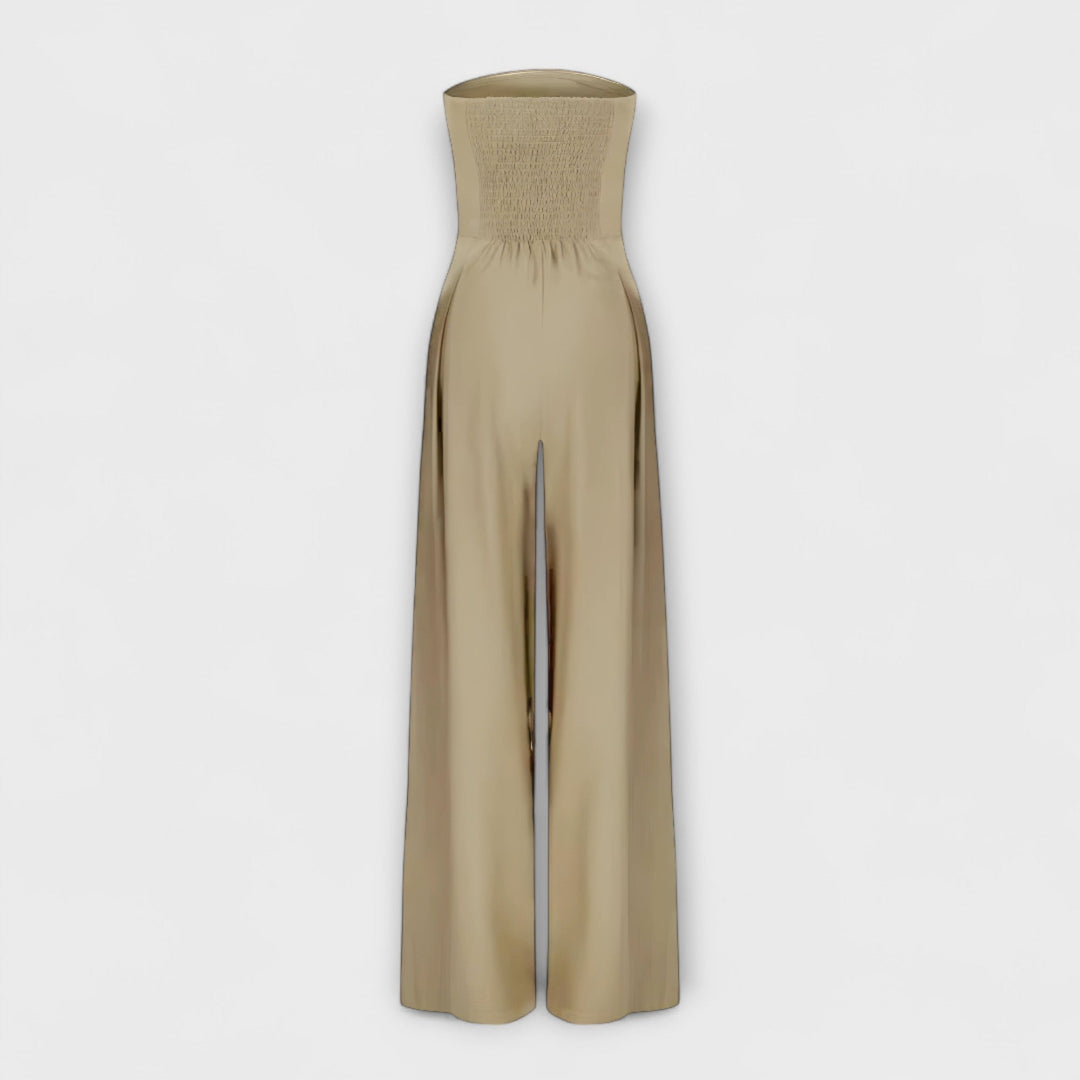 Amelie Strapless Wide-Leg Jumpsuit Stylish Comfortable Summer Essential