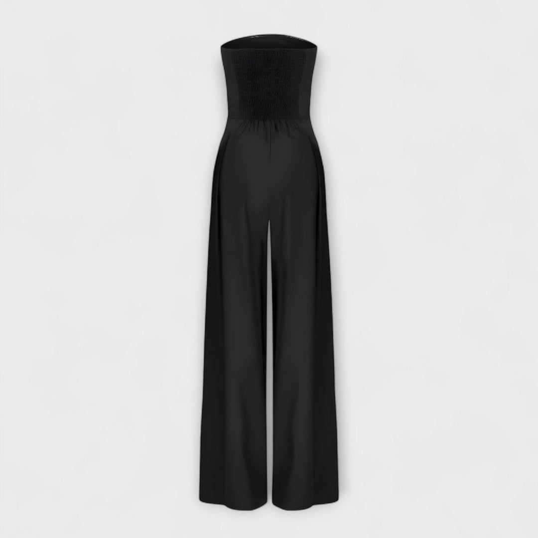 Amelie Strapless Wide-Leg Jumpsuit Stylish Comfortable Summer Essential