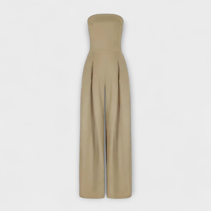 Amelie Strapless Wide-Leg Jumpsuit Stylish Comfortable Summer Essential