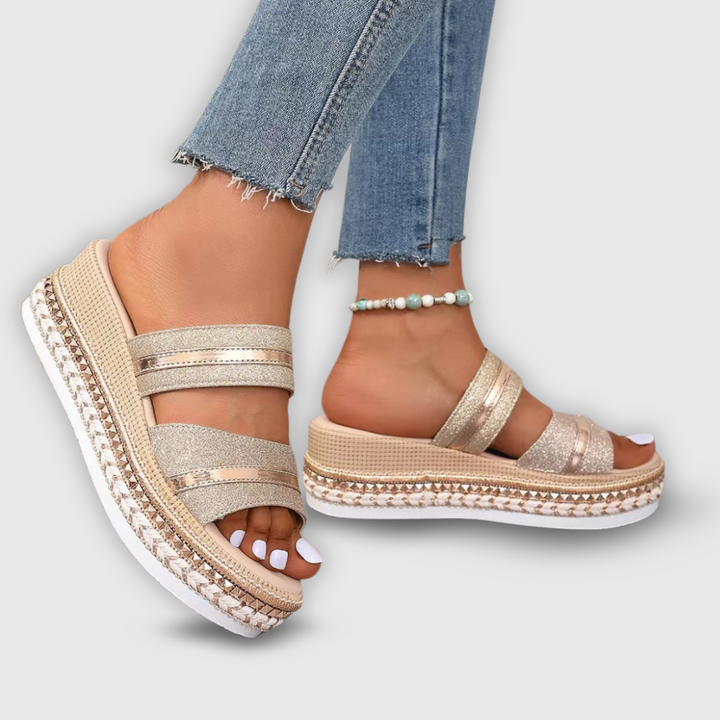 Daphne Stylish Summer Platform Sandals with Comfortable Fit and Versatile Design