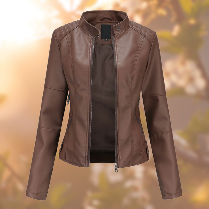 Giorgina Stylish Leather Jacket for Women Autumn Fashion