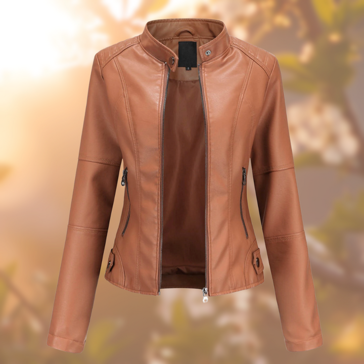 Giorgina Stylish Leather Jacket for Women Autumn Fashion