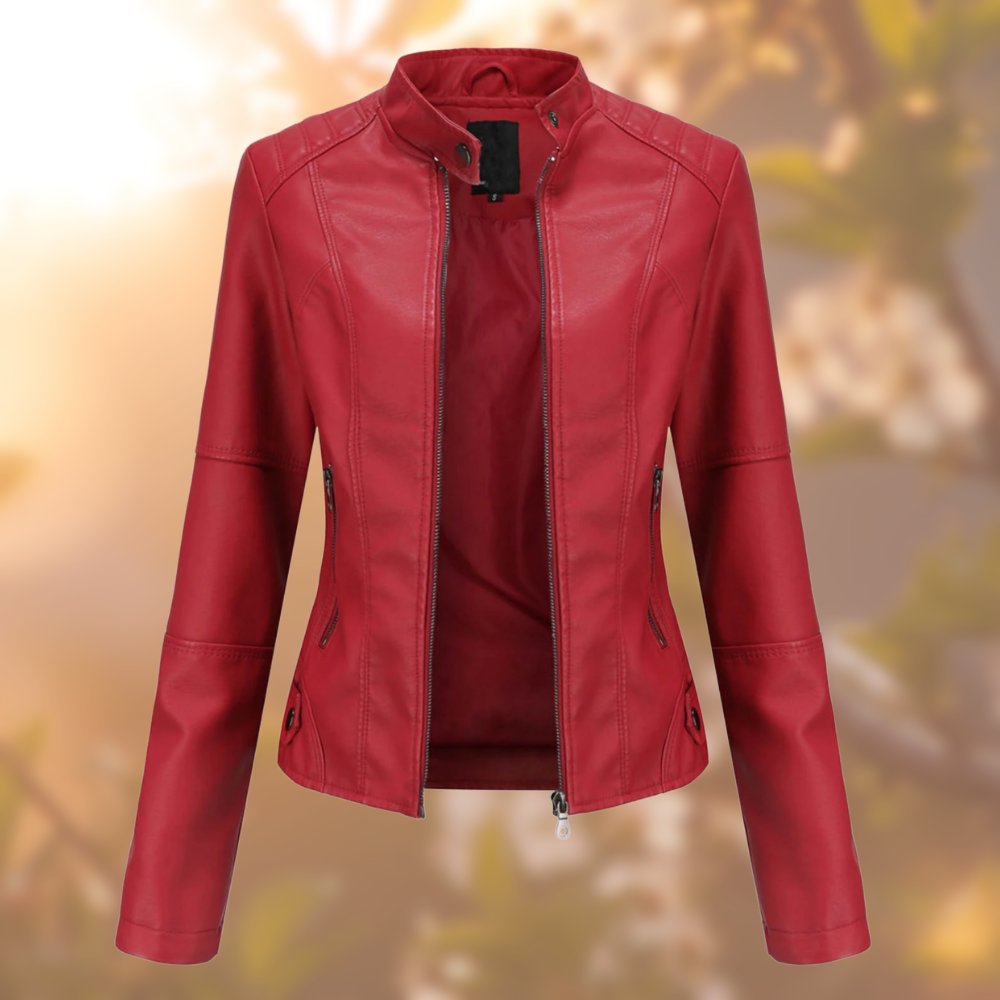 Giorgina Stylish Leather Jacket for Women Autumn Fashion