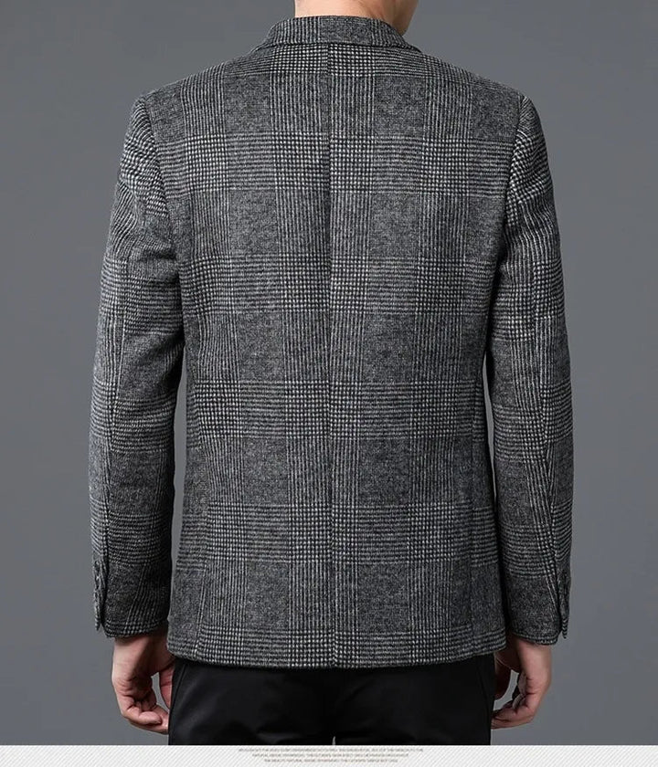 Ethan | Elegant Glen Check Men's Blazer Jacket 1