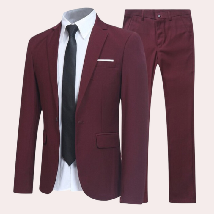 Ethan | Elegant Slim Fit Black Suit for Men and Groomsmen 3
