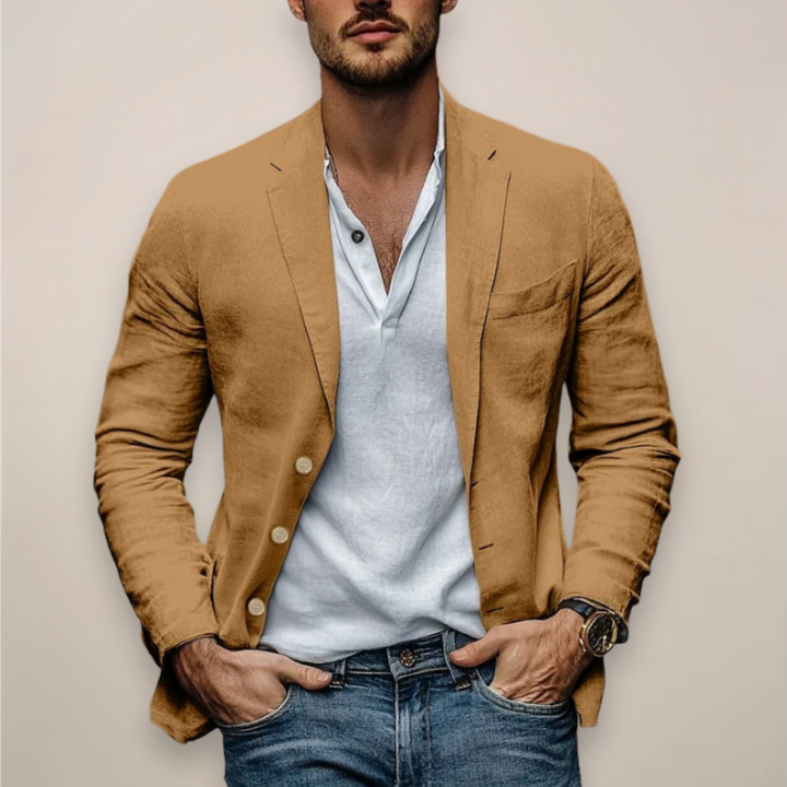 Ethan | Lightweight Breathable Linen Blazer for Men 2