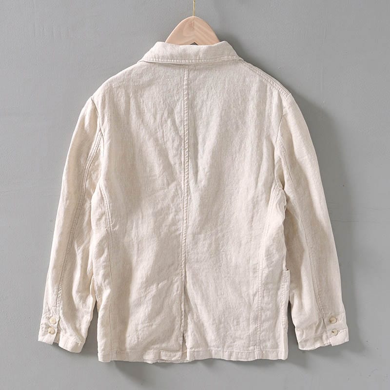Ethan | Lightweight Casual Linen Blazer Jacket for Spring/Summer 2