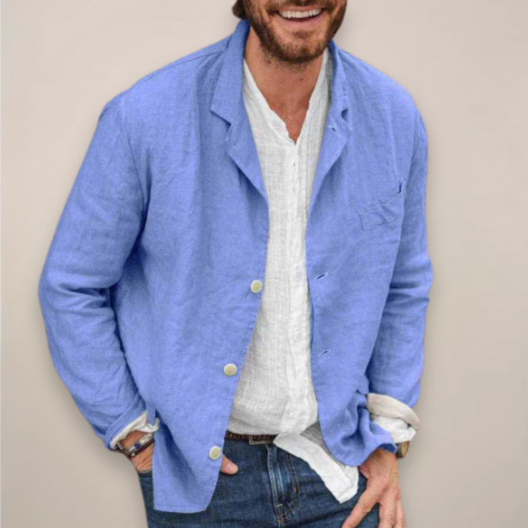 Ethan | Lightweight Casual Linen Blazer for Men 2